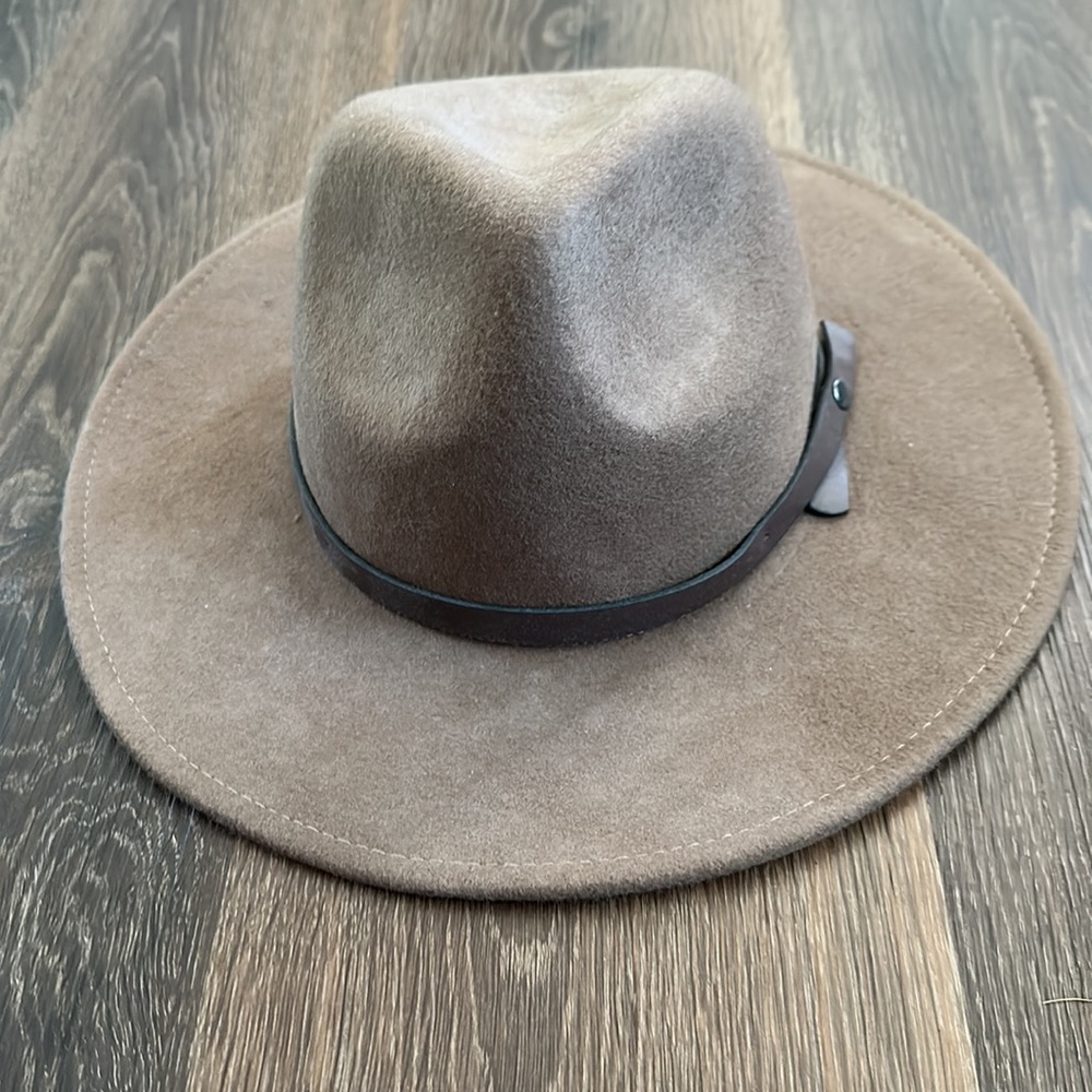 Wide Brim Felt Hat